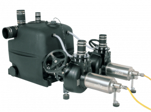 Напорная установка для отвода сточных вод для крупных объектов Wilo DrainLift XXL 1080-2/8,4