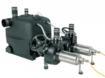 Напорная установка для отвода сточных вод для крупных объектов Wilo DrainLift XXL 1080-2/7,0