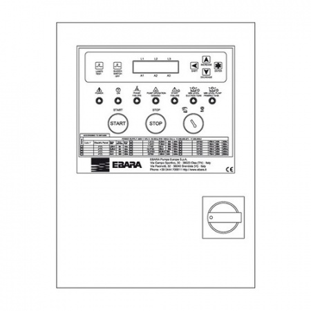 Шкаф управления EBARA QUADRO 2+1EP 75SD + 15SD